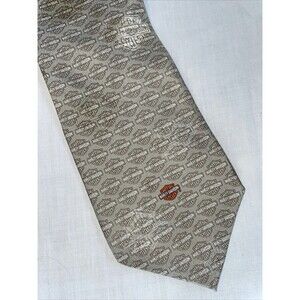 Ralph Marlin & Co. Men’s Dress Tie Size 55” Beige Silk Business Formal City